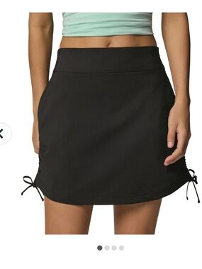 Columbia Black Active Drawstring Skort